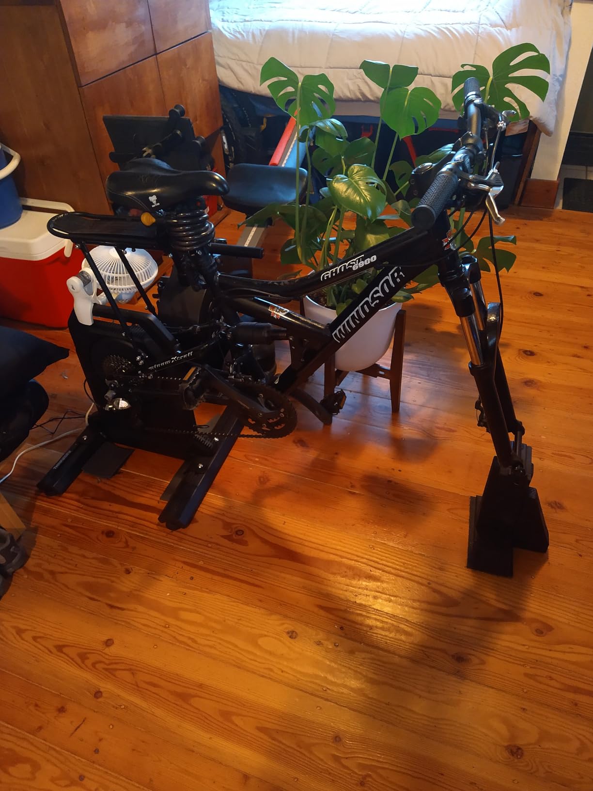 ThinkRider XXPRO Smart Bike Trainer，2500W，25% Gradient，ANT + & BLE customer photo 2
