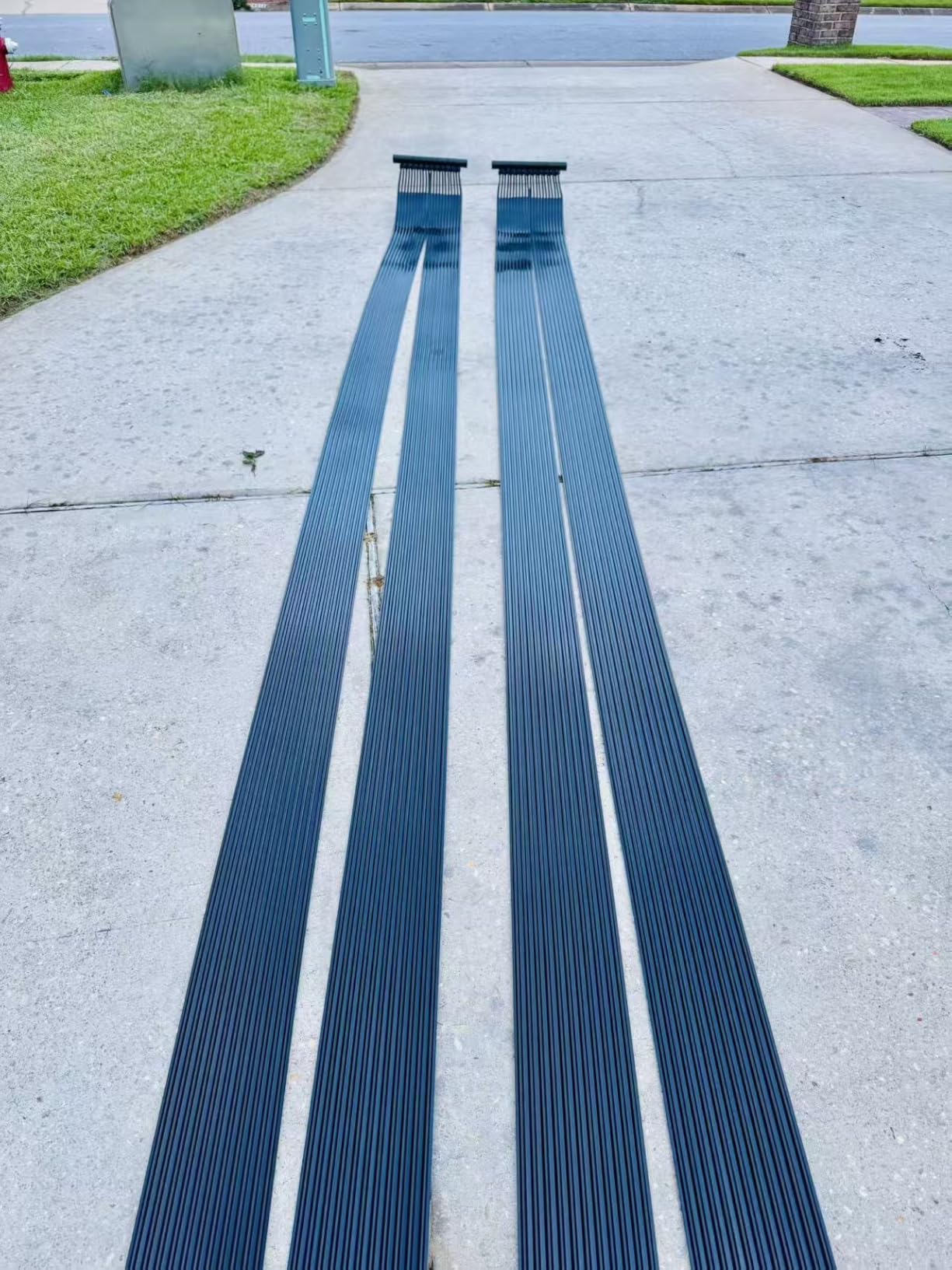 IRONMAX 2.5 x 16.5 Feet Solar Pool Heater for Above Ground & Inground Pools customer photo 1