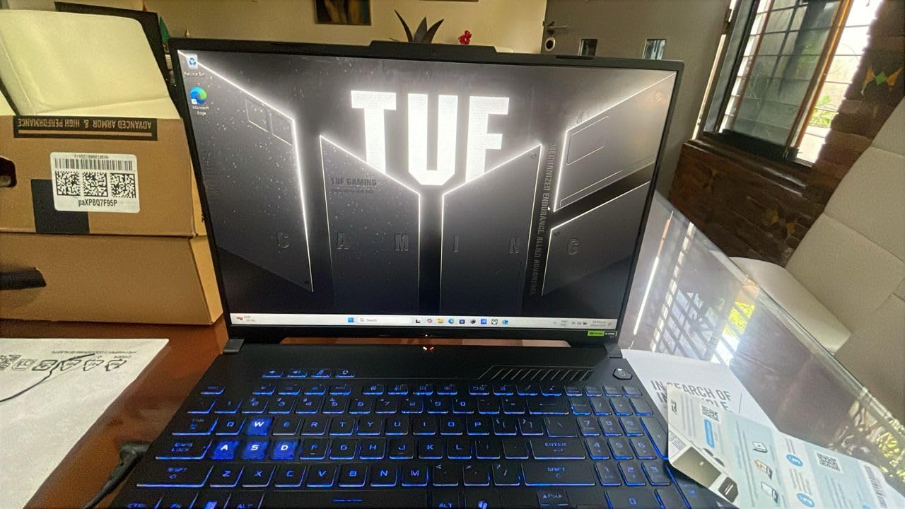 ASUS TUF Gaming F16 Gaming Laptop, 16” FHD+ 144Hz IPS-Level 16:10 Display, Intel® Core™ 5 210H, NVIDIA® GeForce RTX™ 4050, 16GB DDR5, 512GB PCIe Gen4 SSD, Wi-Fi 6, Win11 Home, FX607VU-SS53 customer photo 2