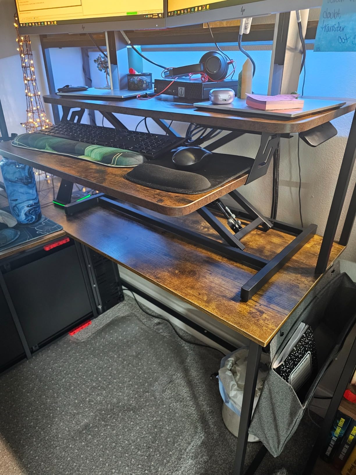VIVO Black 28 in Standing Desk Converter, DESK-V028S customer photo 2