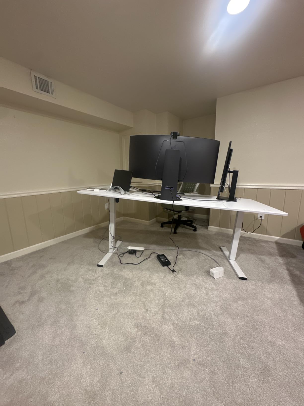 SANODESK 79''x32'' Large Electric Computer Height Adjustable Standing Desk customer photo 1
