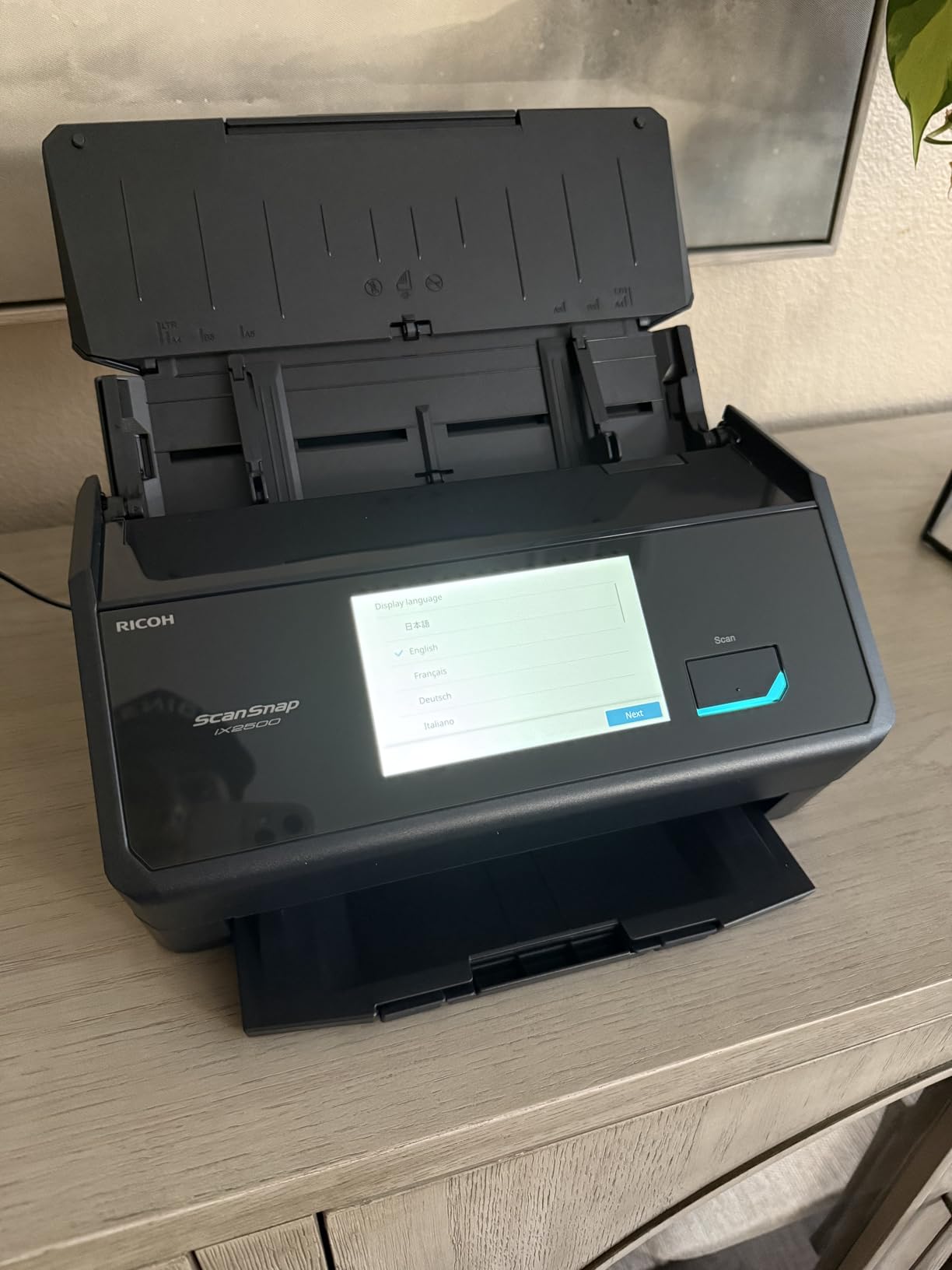 ScanSnap iX2500 Wireless or USB High-Speed Document Scanner, Black customer photo 2