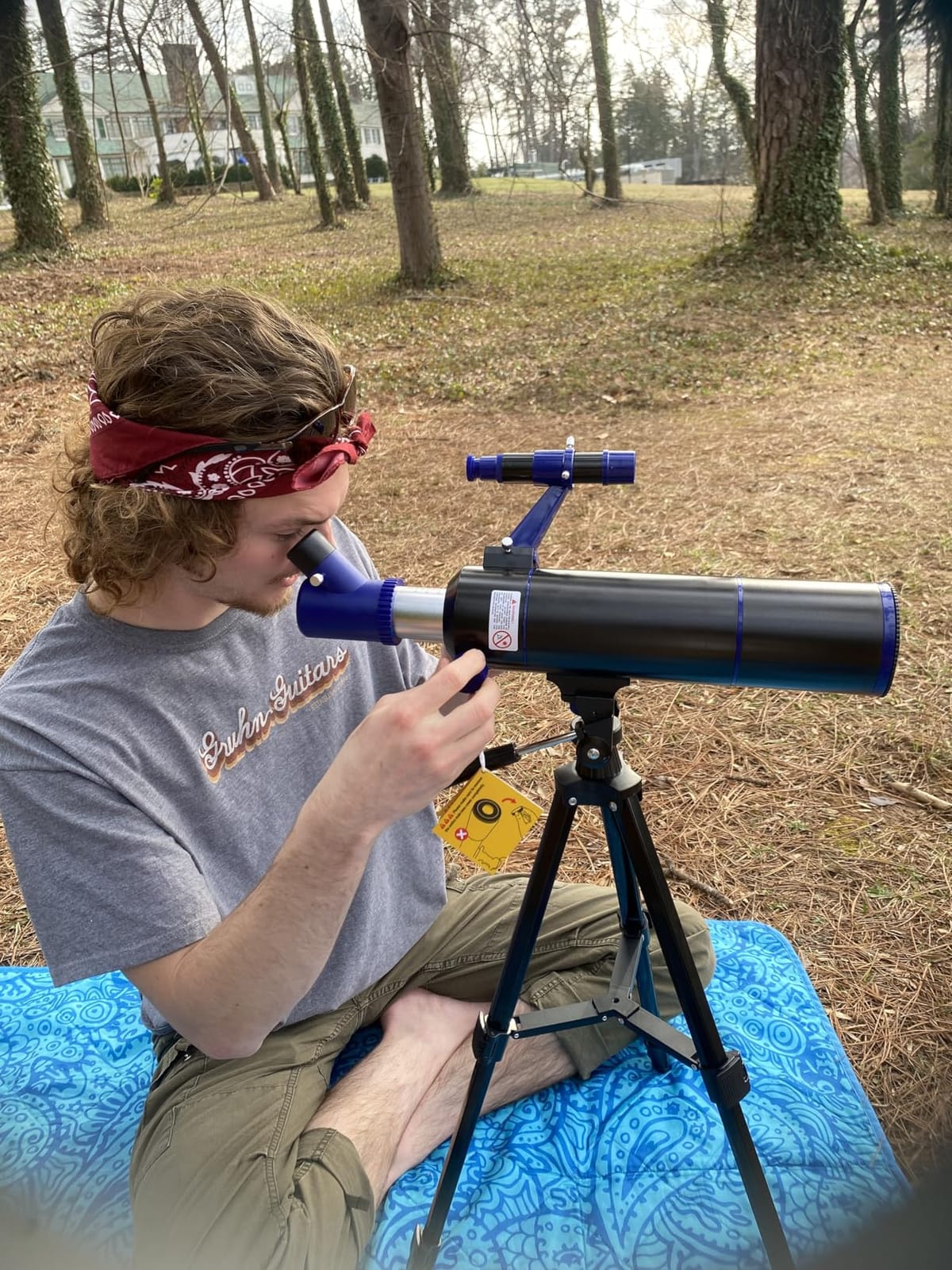 Hawkko 80mm Aperture 500mm Telescope for Kids 8-12 & Adults Beginners customer photo 2