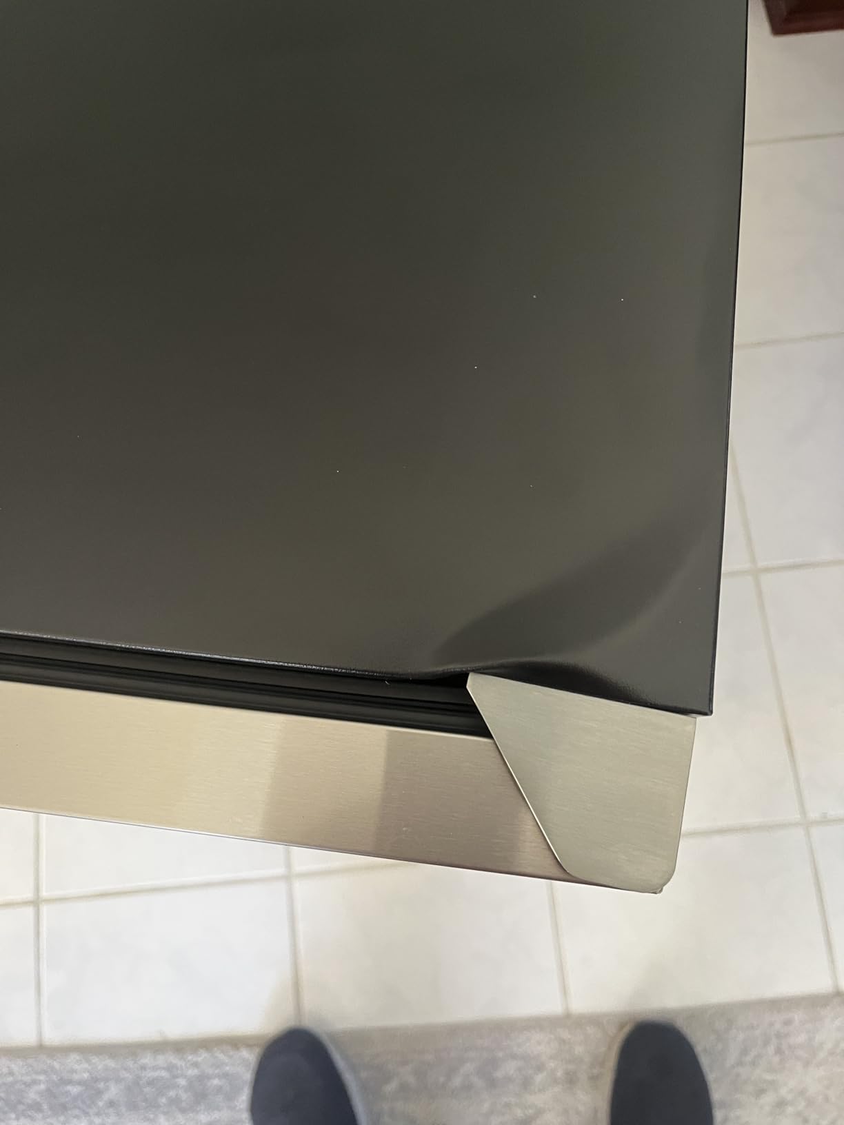 ORYMUSE 15 Inch Wine Fridge, 30 Bottle Under Counter Wine Cooler Built-In customer photo 2