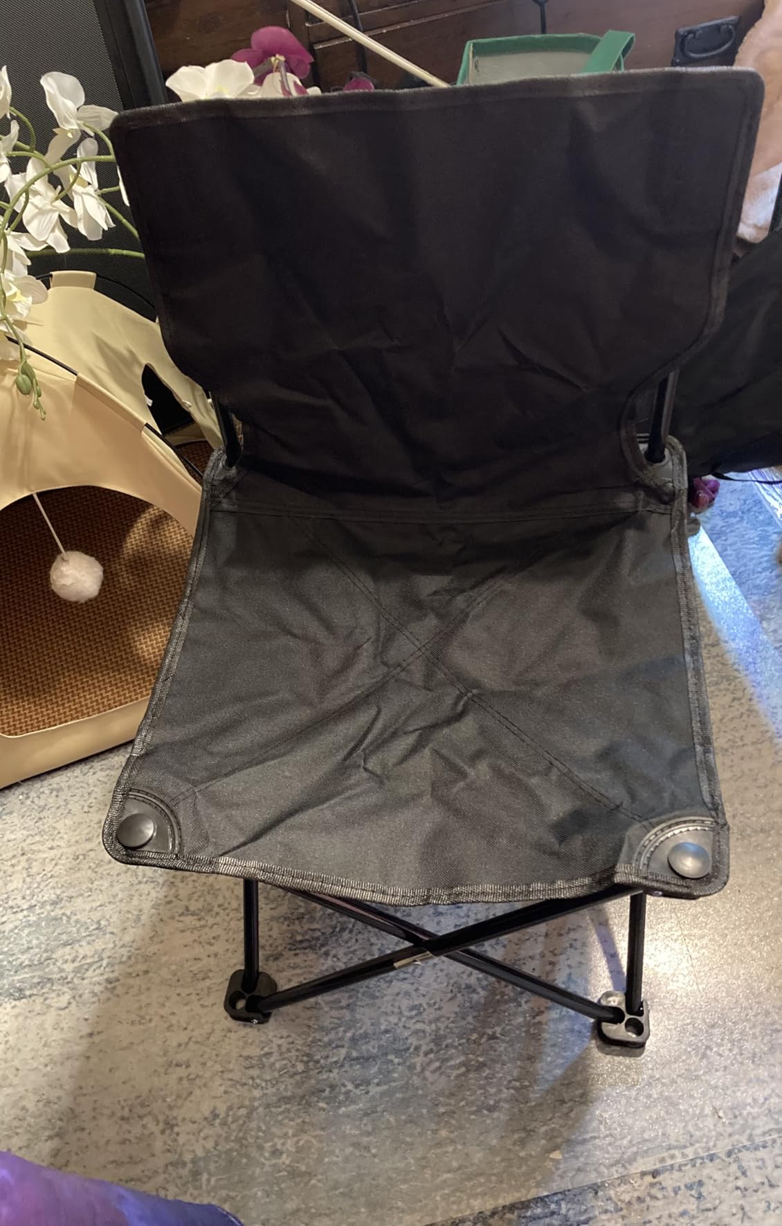 ouluu Portable Sauna with Red Light - Steam Sauna for Home, Folding Chair, Remote Control, 2.6’ x 2.6’ x 6.0’, Black customer photo 1