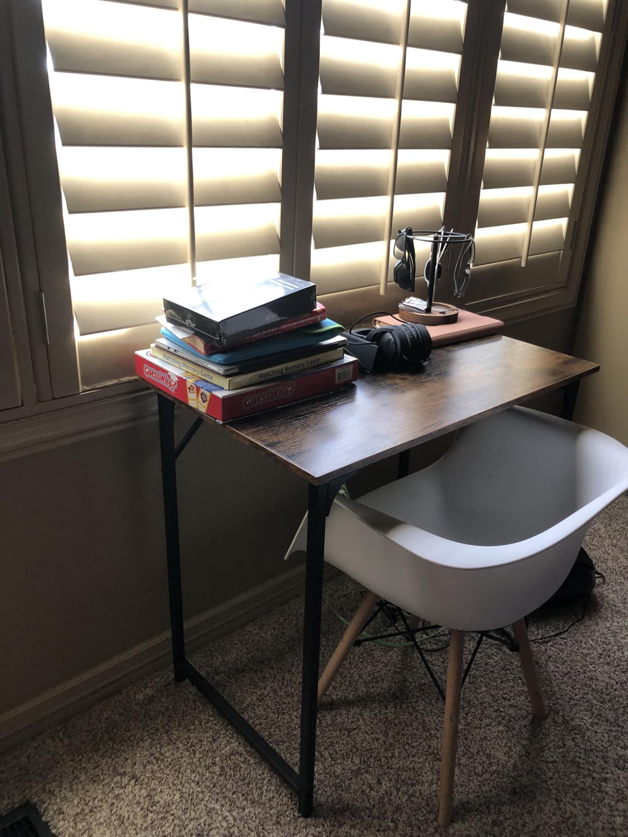 PayLessHere | 32 Inch Computer Desk | Vintage | Sturdy Office Desk customer photo 1