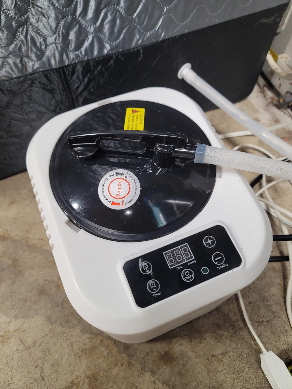 Portable Steam Sauna Box with Red Light Therapy for Home Gym Relaxation | 660nm & 850nm Infrared Tech, Easy Set-up, Roomy Interior, Rapid Heating for Personal Spa Wellness customer photo 1
