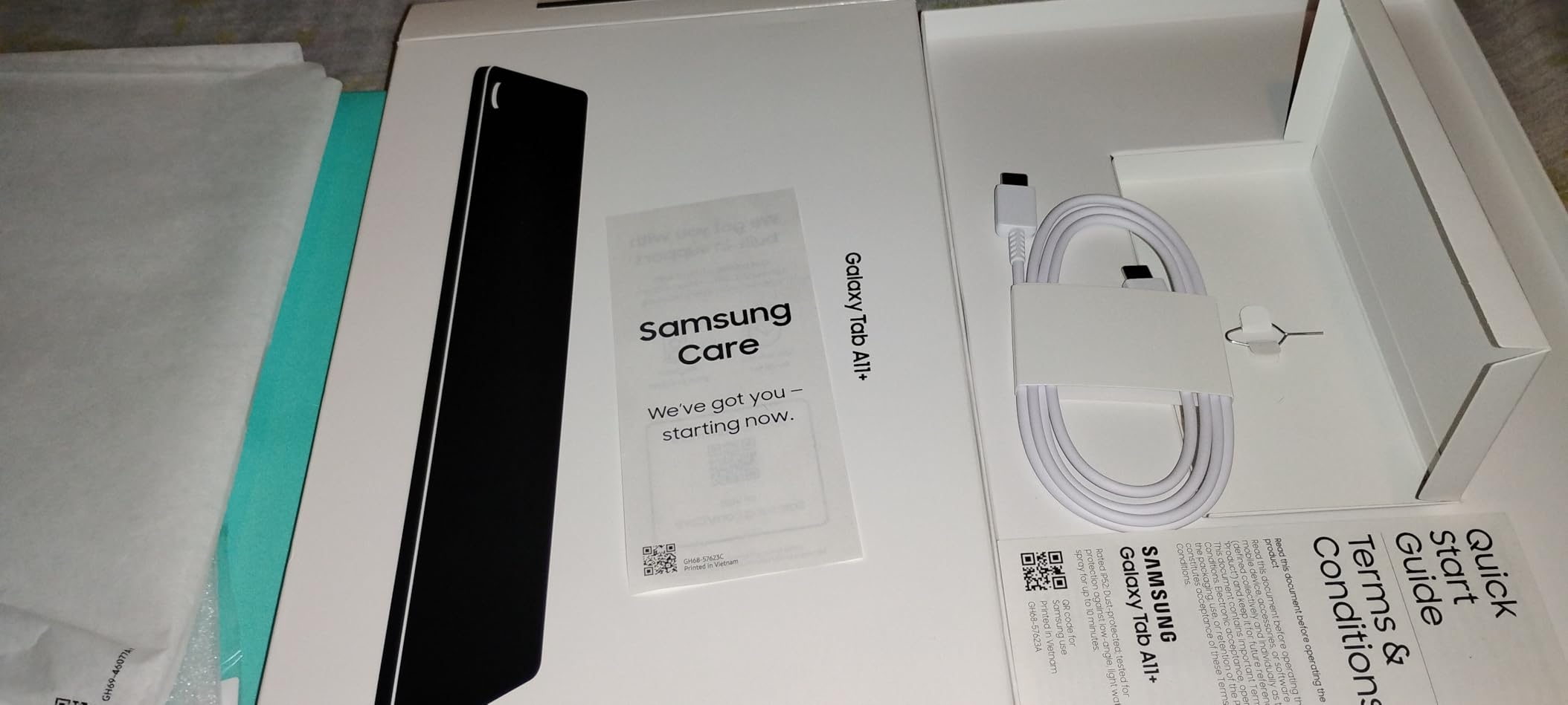 Samsung Galaxy Tab A11+ 8GB RAM, 256GB Storage, Large Display, Silver customer photo 1