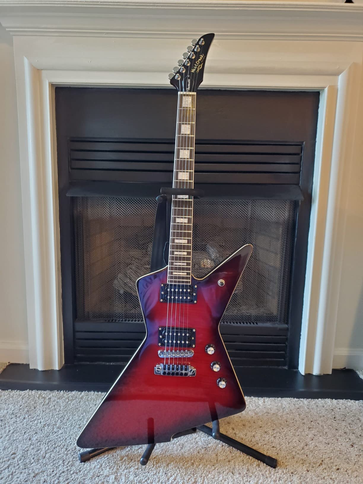 WestCreek Revenge Solid Body Electric Guitar, Heavy Metal Guitar customer photo 1