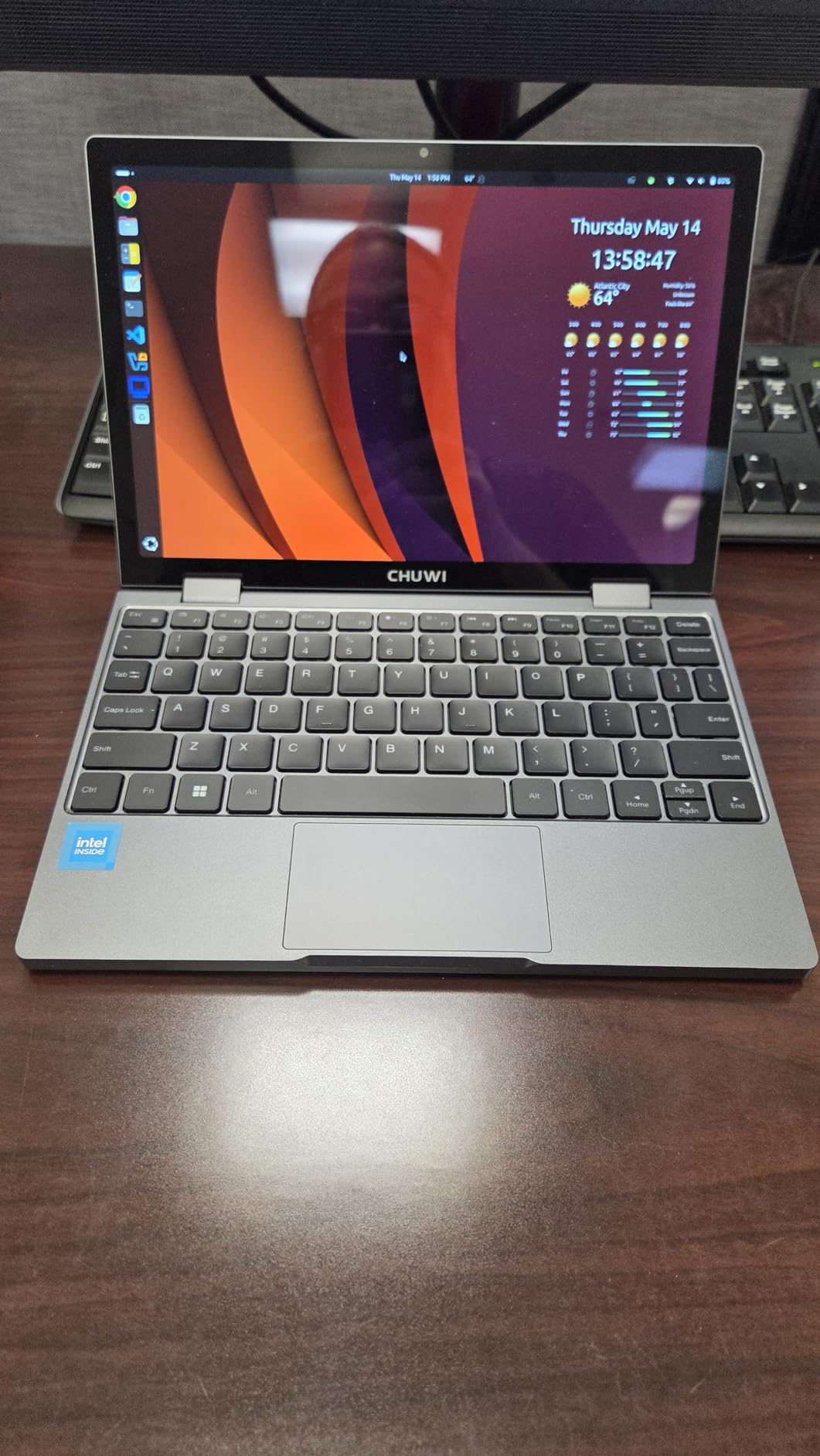CHUWI 2-in-1 Mini Laptop 10.51'', 16GB RAM 512GB SSD, Intel N150 Max 3.6GHz customer photo 1