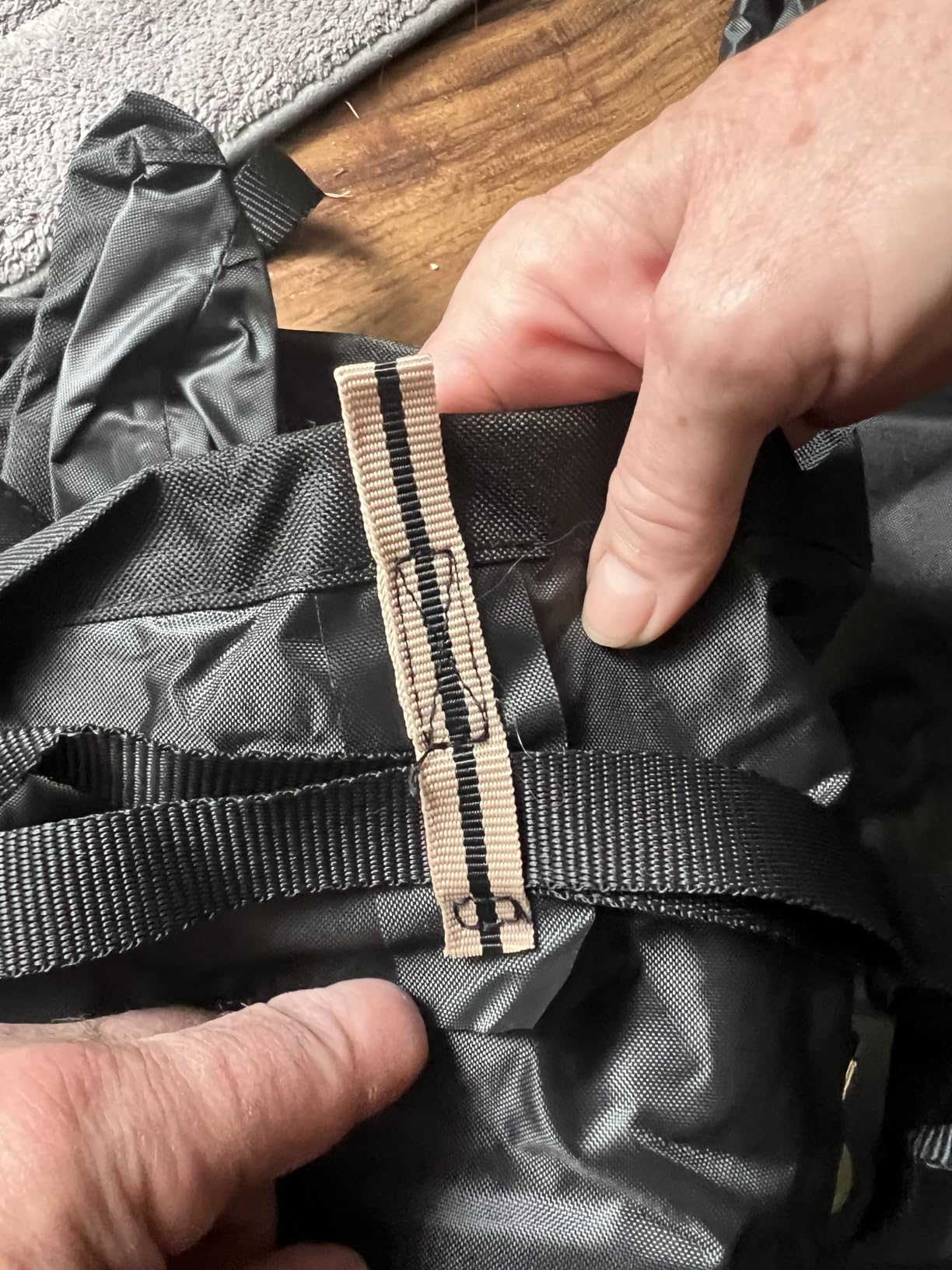 QH.HOME 16x32Ft Winter Pool Cover,Windproof Ratchet Straps&Thick Fabric customer photo 2