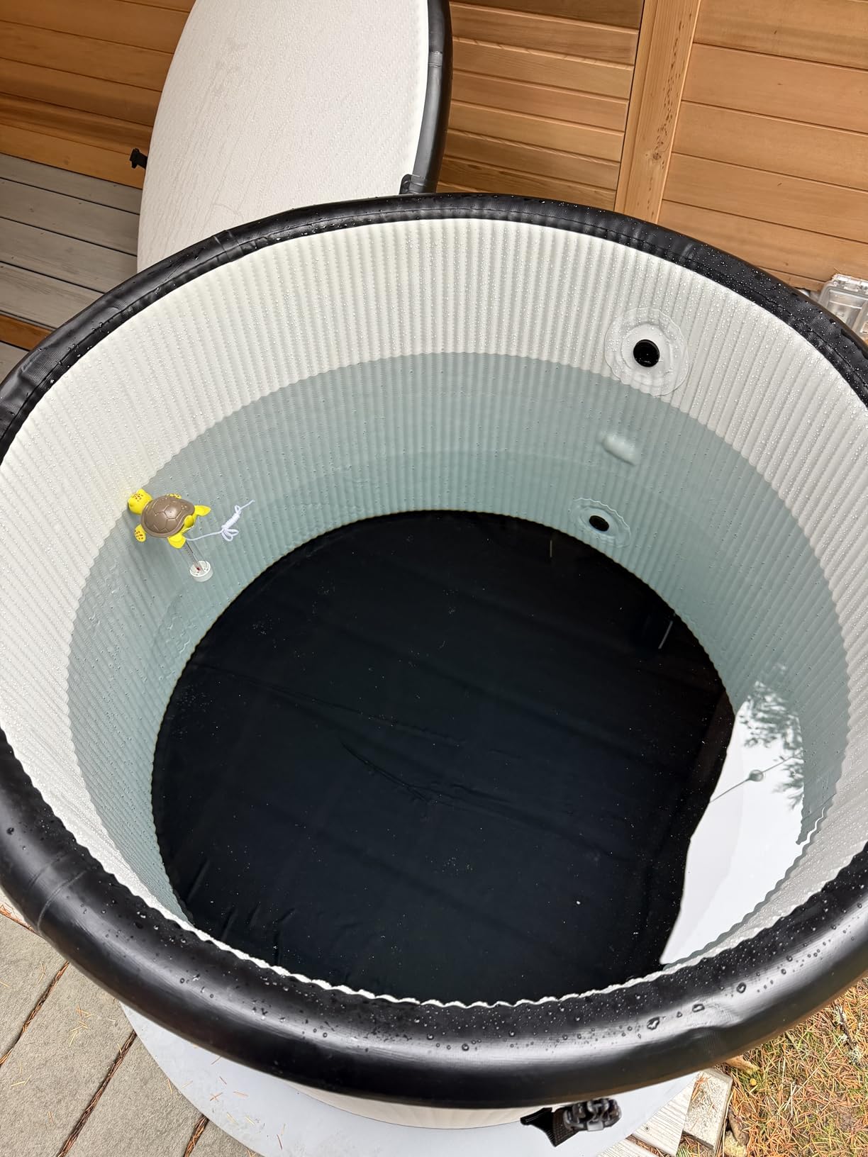 Slanted-Edge Cold Plunge Tub with 1 HP Chiller, Hot & Cold Modes customer photo 1