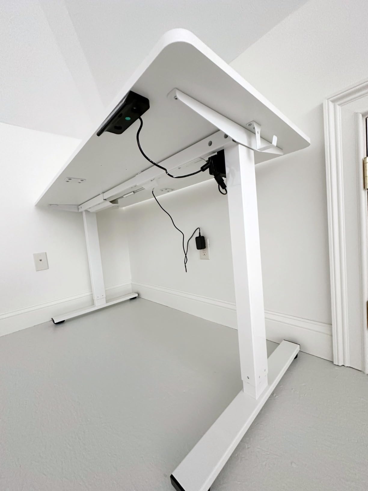SANODESK Dual Motor 79''x 32'' Large Height Adjustable Standing Desk customer photo 1