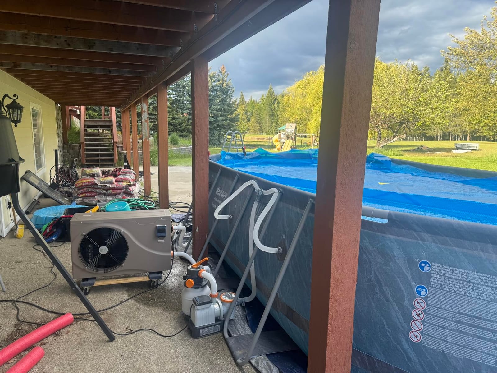 ECOPOOLTECH Ultra Inverter Swimming Pool Heat Pump | Pool Heater for Above Ground and Inground Pool (up to 26000 Gallons) | Heating and Cooling | Smart WiFi Control | Automatic Defrost customer photo 2