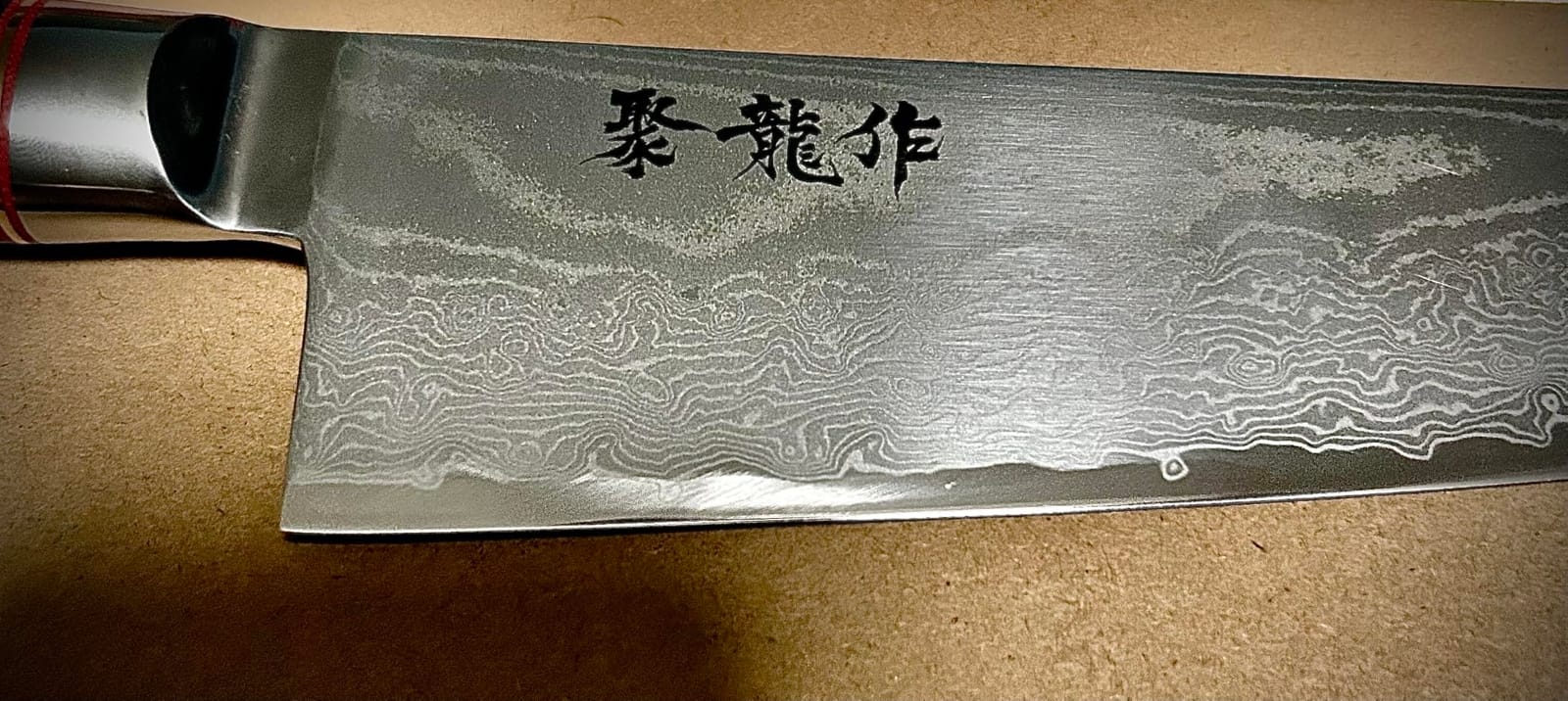 Japanese Chef Knife Set 3 Pcs, 67-Layer Damascus Kitchen Knife Set with VG10 Steel Core, Professional Sharp Damascus Knives with Ocean-Blue Ergonomic Handle, Include Elegant Cooking Gifts Box customer photo 1