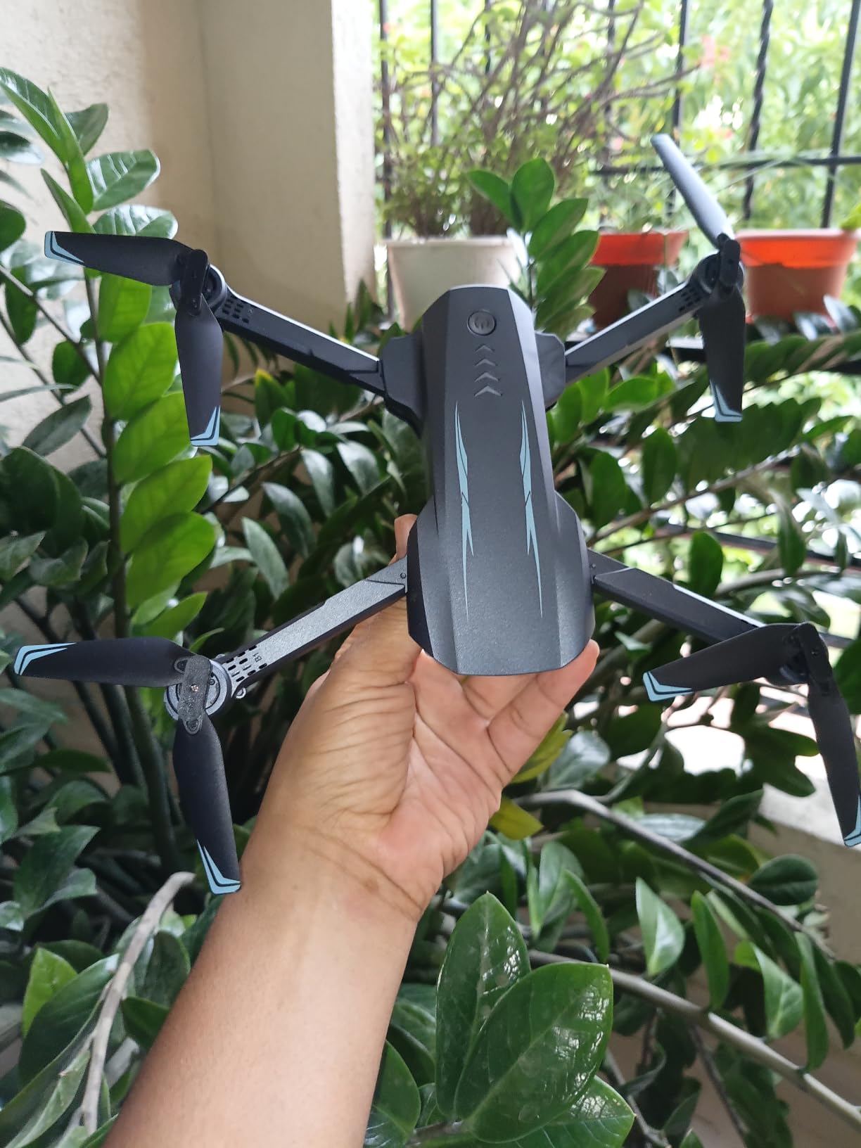 Drones for Kids and Beginners with LED Lights 2 Batteries One Key Start customer photo 1