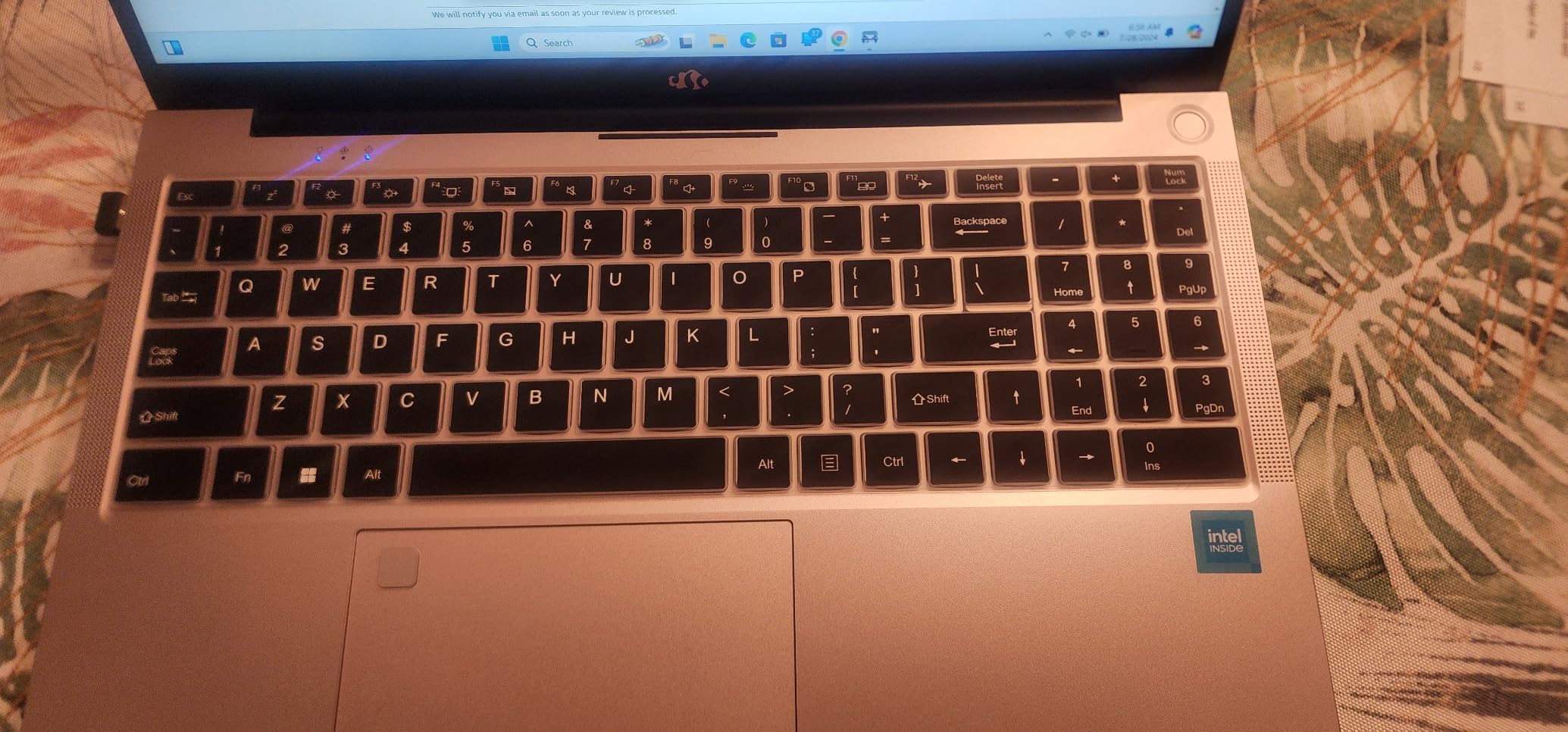 NIMO 15.6 AI Creator Laptop, 6 Core AMD R5-6600H 16GB RAM 512GB SSD FHD IPS customer photo 1