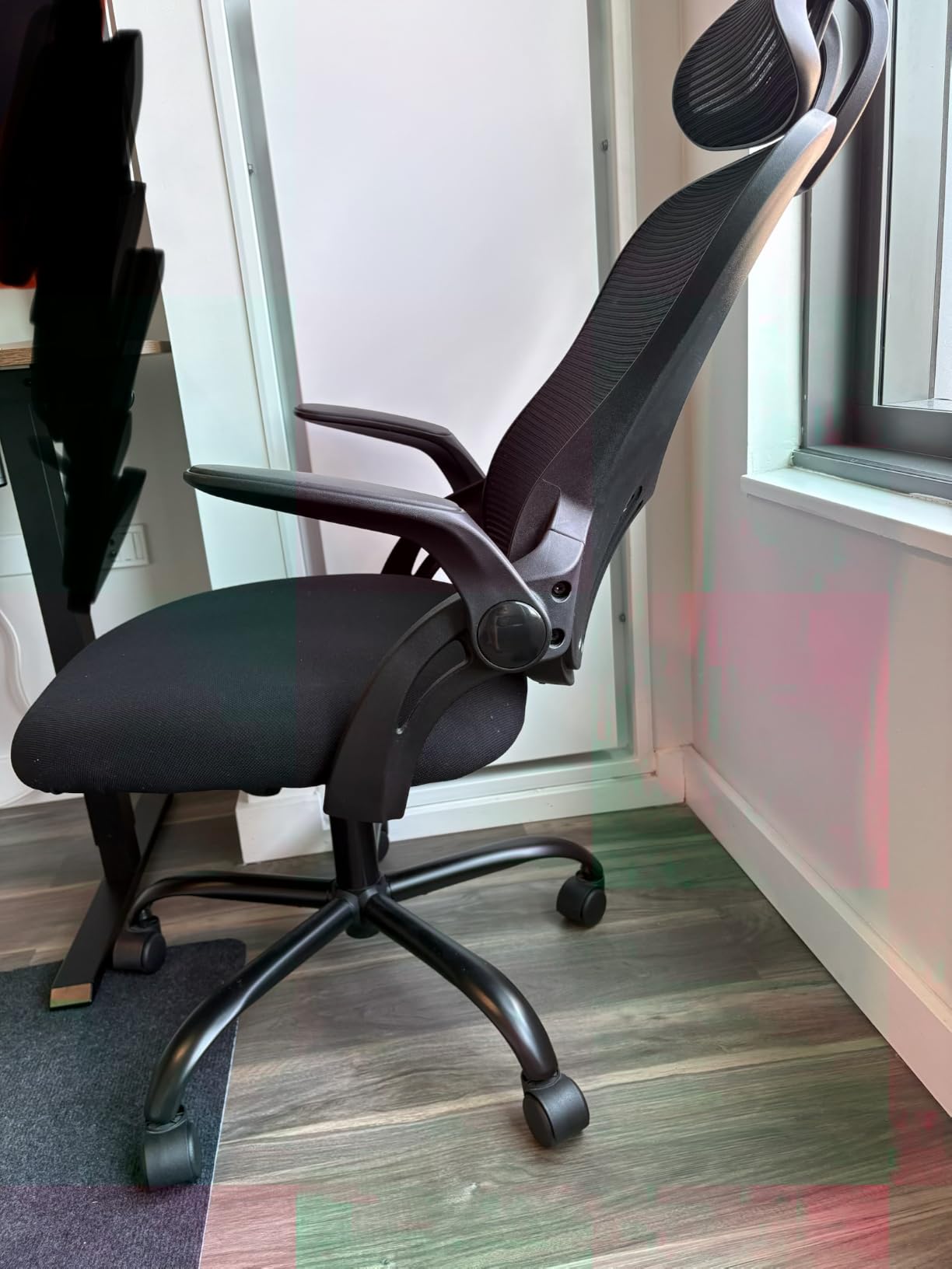 Sweetcrispy Computer Desk Chair, Mesh Office Chair with Lumbar Support customer photo 1