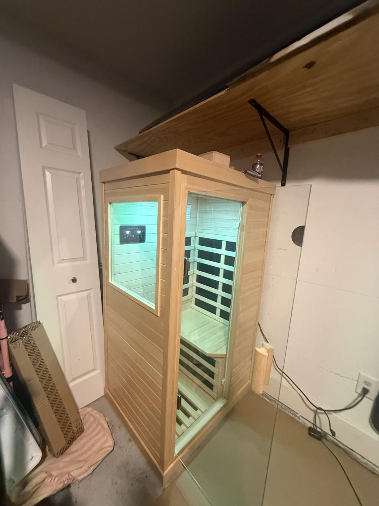 OUTEXER 2-3 Person Steam Sauna Traditional Saunas 240V 3KW Home Spa Room customer photo 2