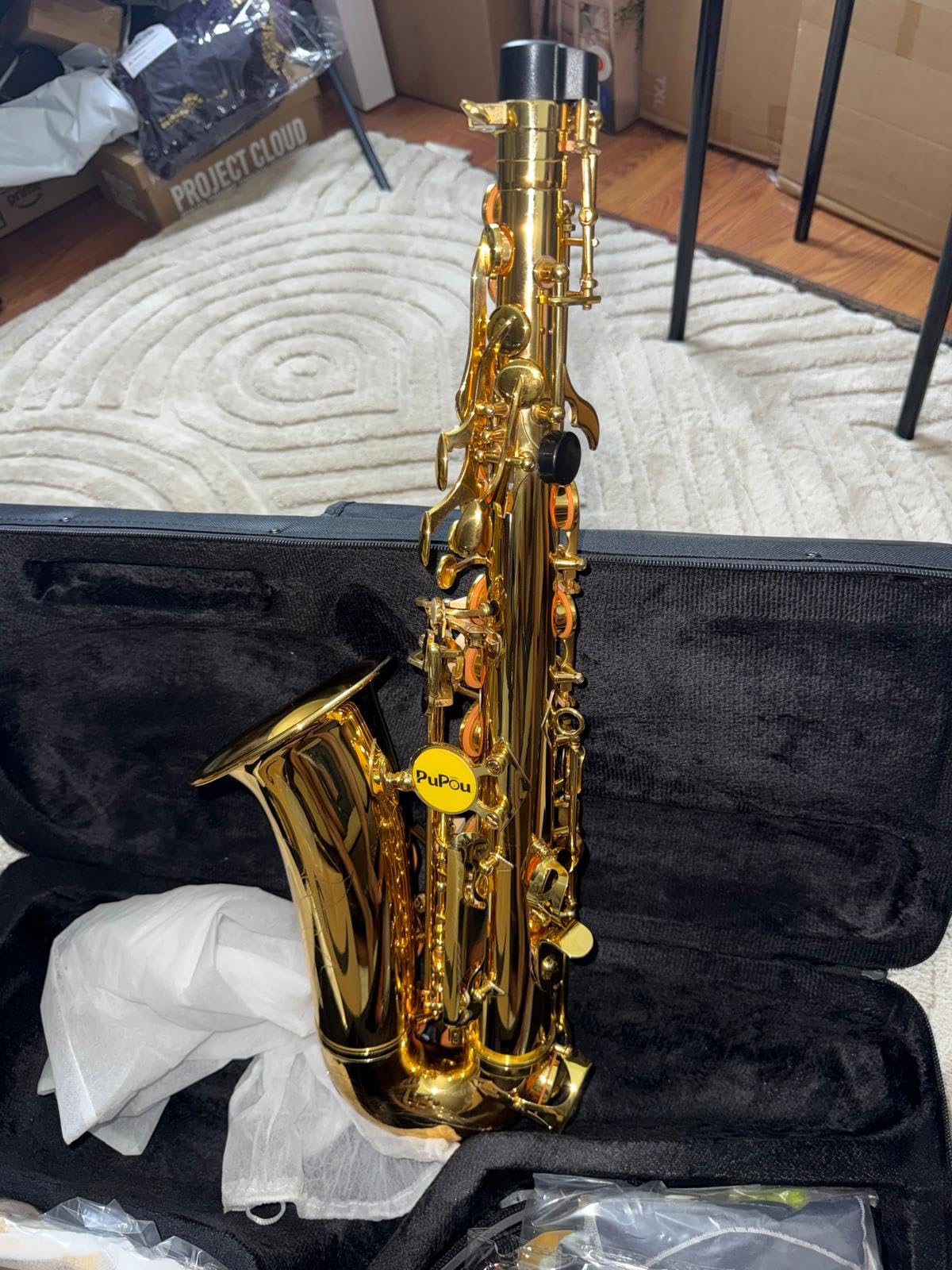 Alto Saxophone Student Beginner Eb Saxophone Kit customer photo 1