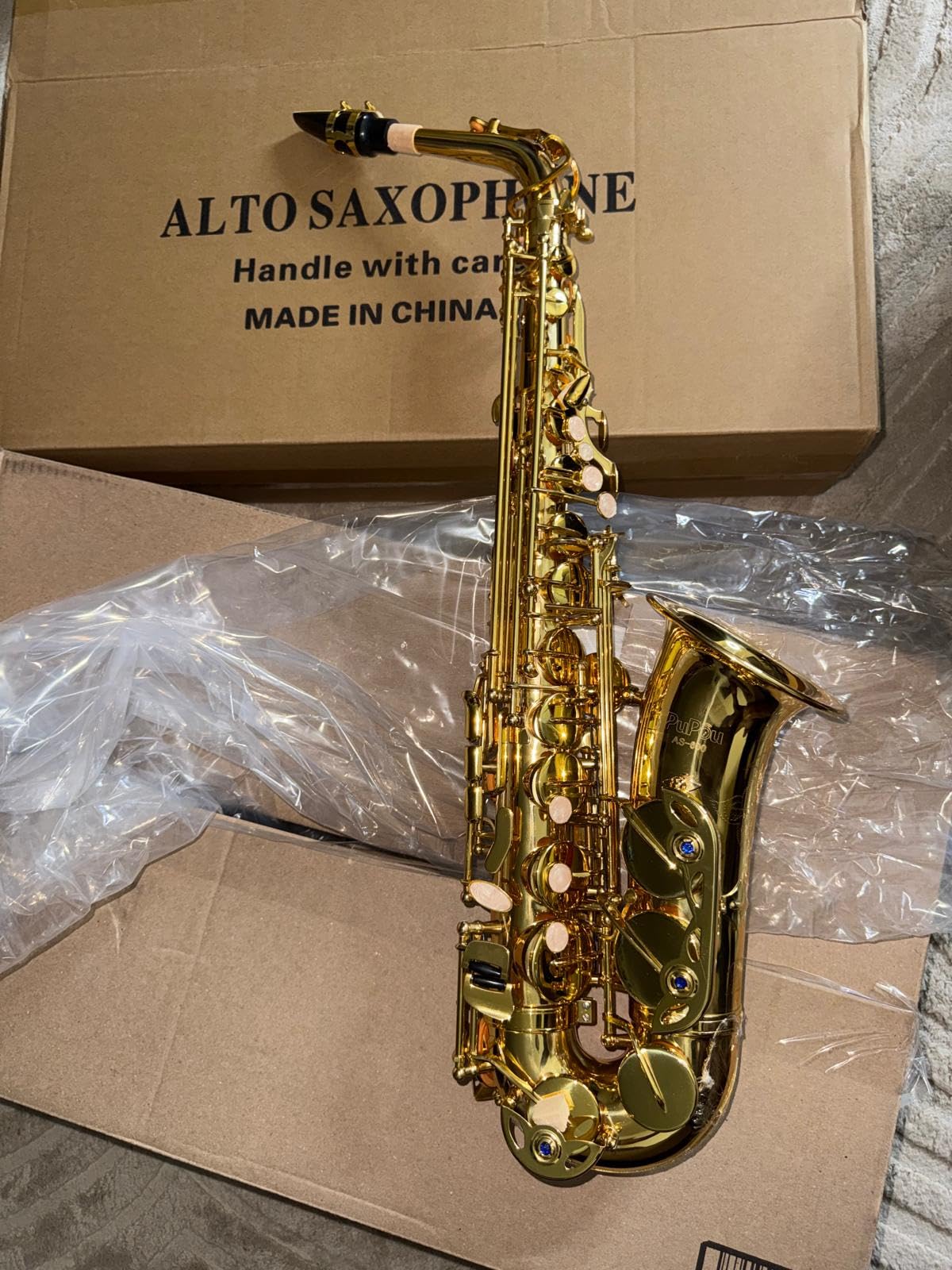 Alto Saxophone Student Beginner Eb Saxophone Kit customer photo 2