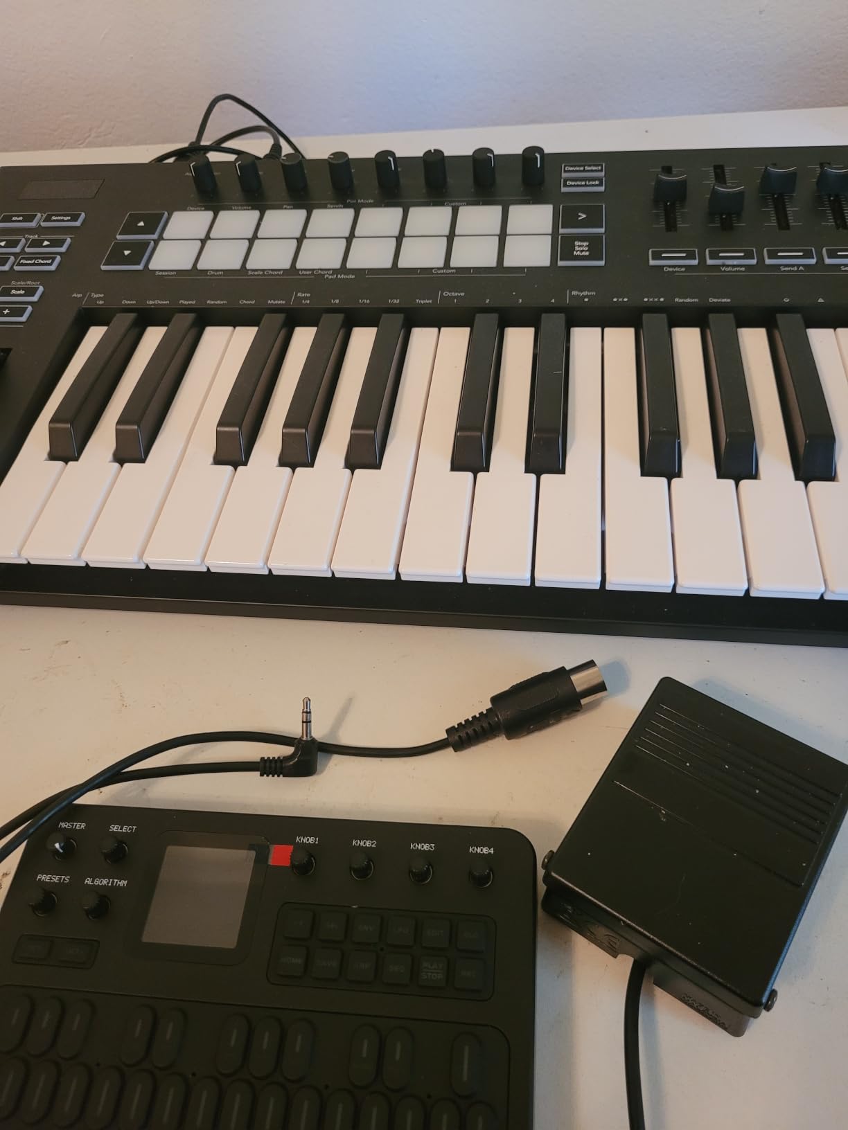 M-VAVE FM-1 Synthesizer Digital Keyboards Voice-Out Keyboard Synthesizer Speaking Out Independently 128 Factory Presets, 27 Key built-in Sound Module 6 customer photo 2