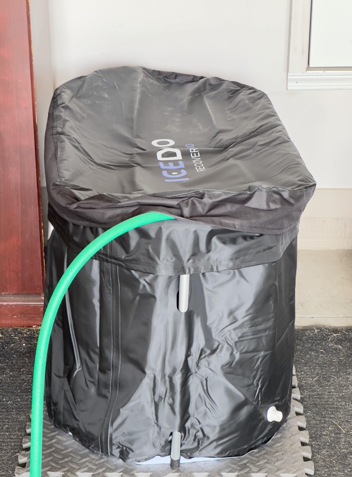 175 Gal Cold Plunge Ice Bath Tub, Portable Oval Bathtub for Athletes customer photo 2