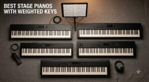 best stage pianos with weighted keys