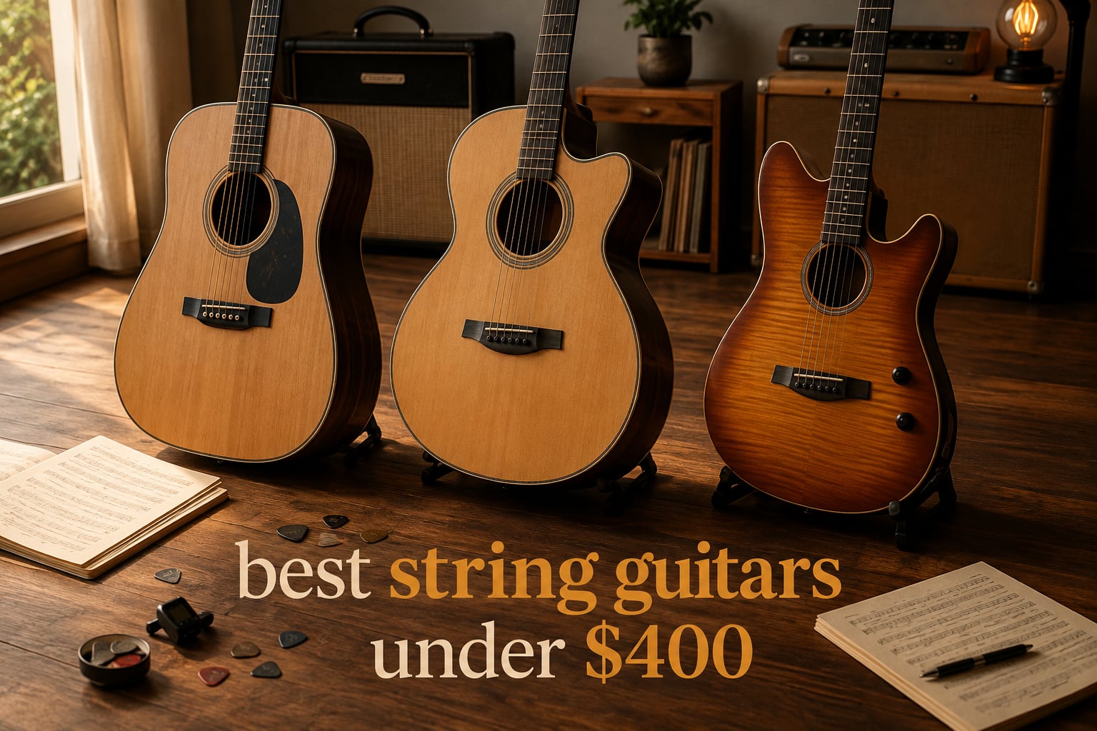 best string guitars under $400