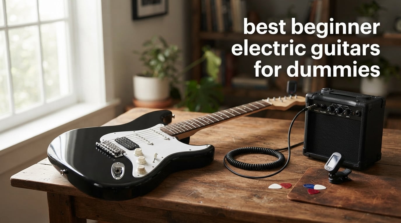 best beginner electric guitars for dummies