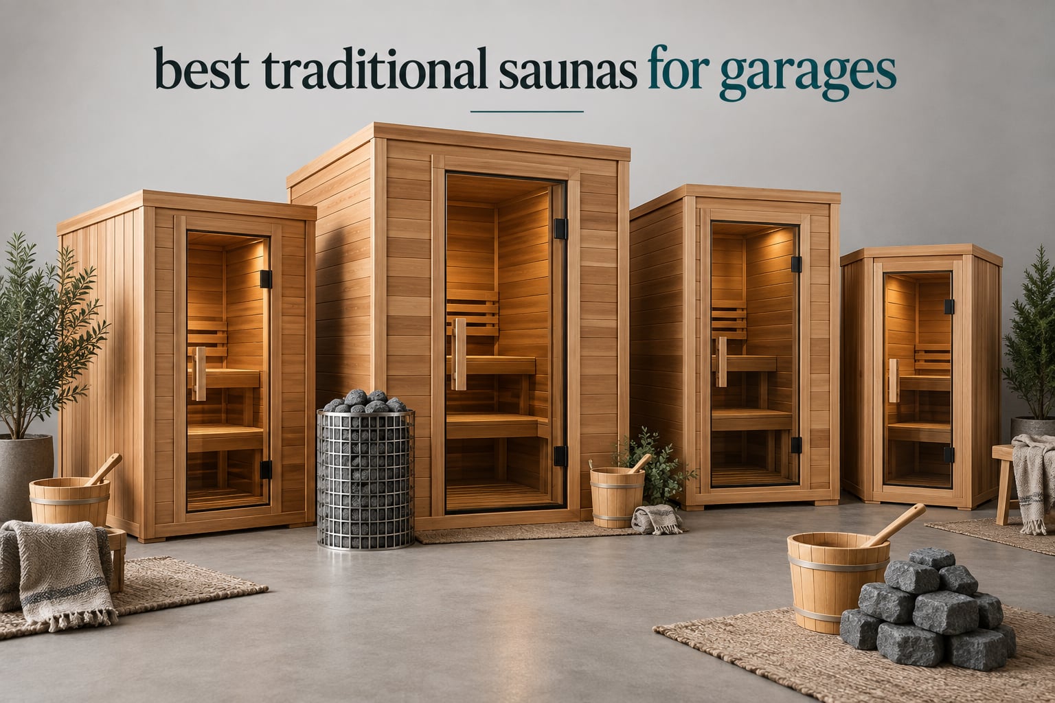 best traditional saunas for garages
