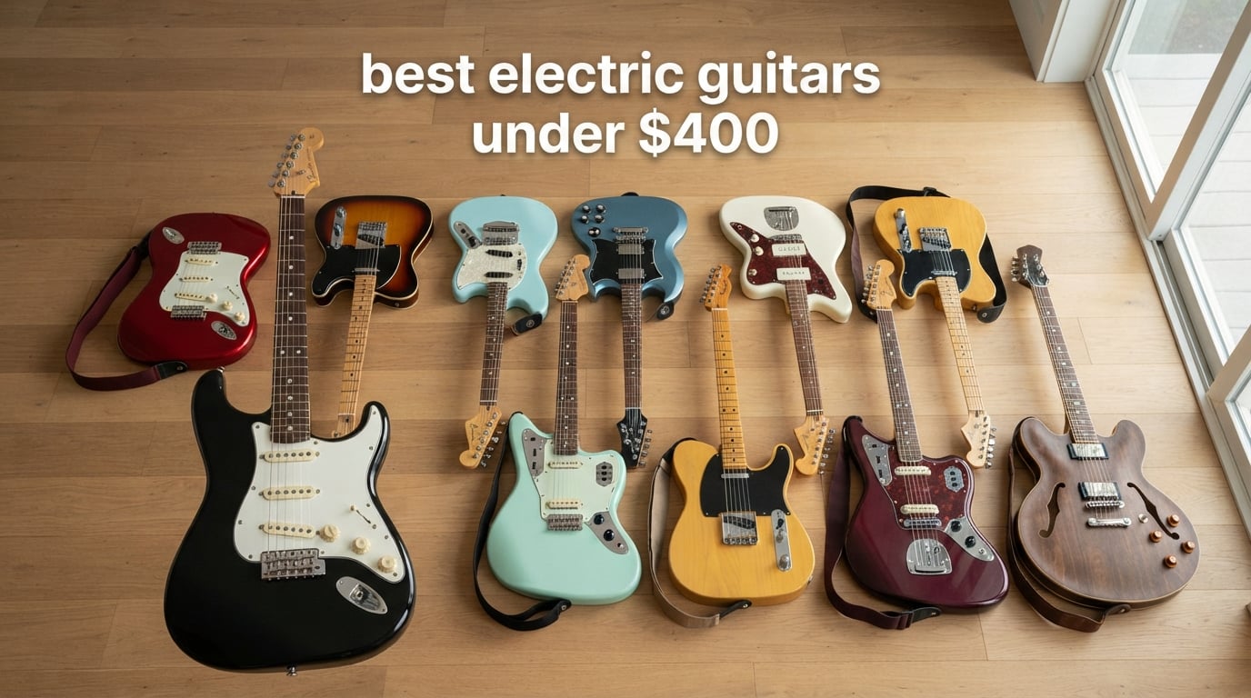 best electric guitars under $400