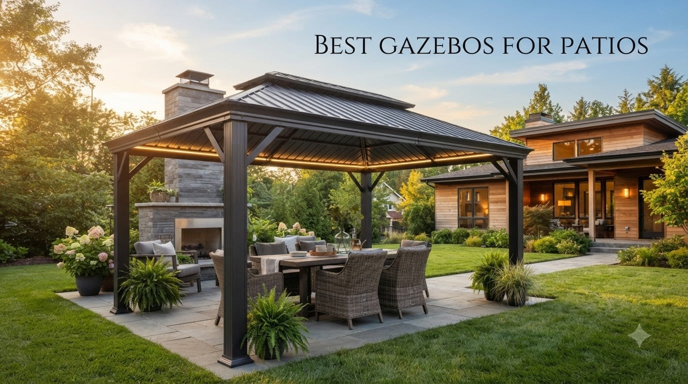 best gazebos for patios