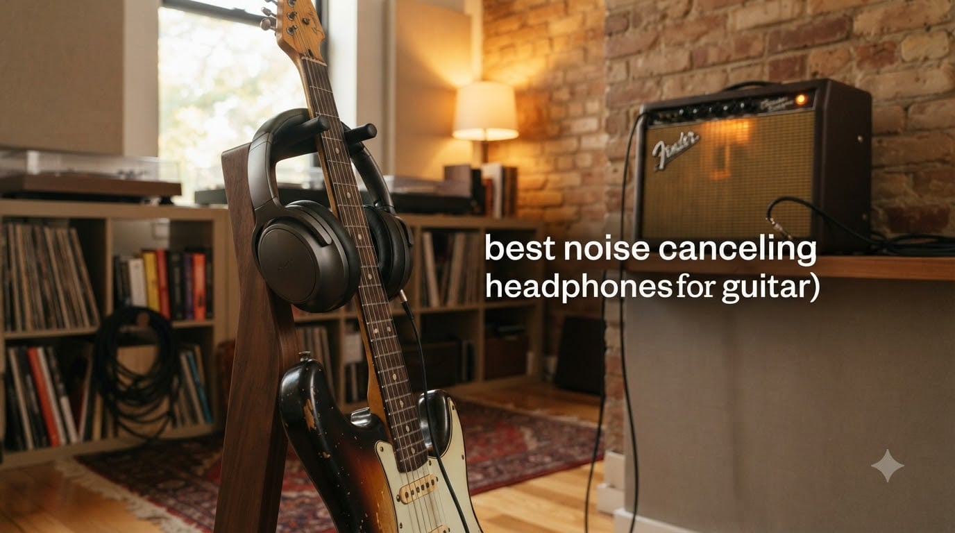 best noise canceling headphones for guitar
