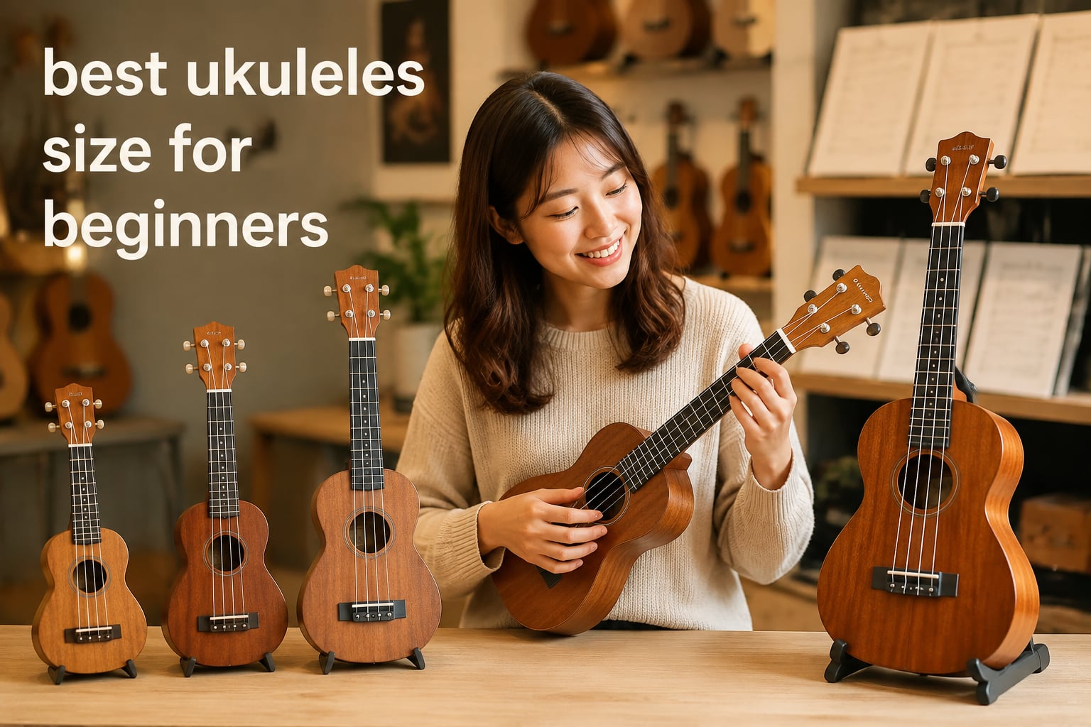 best ukuleles size for beginners