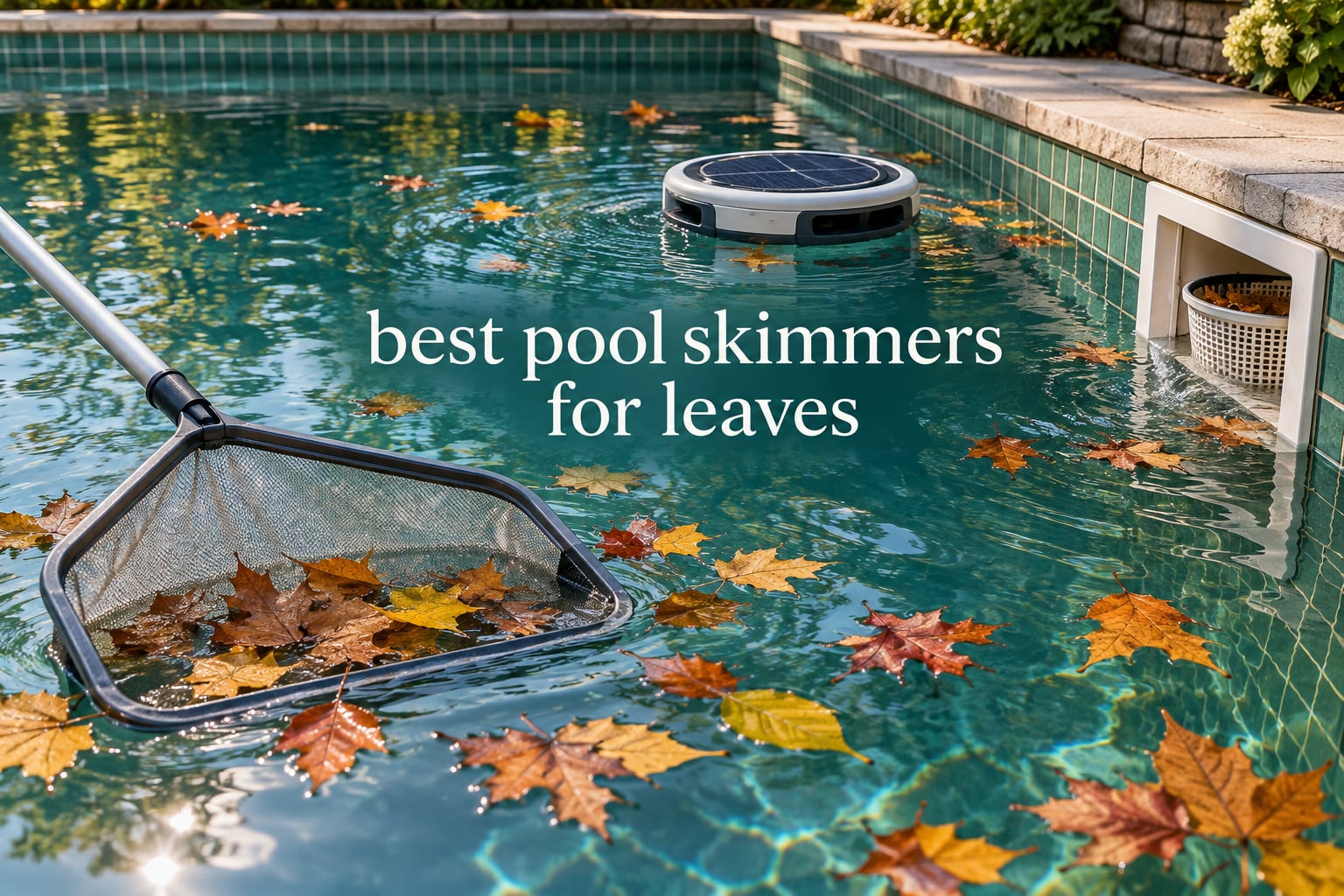 best pool skimmers for leaves