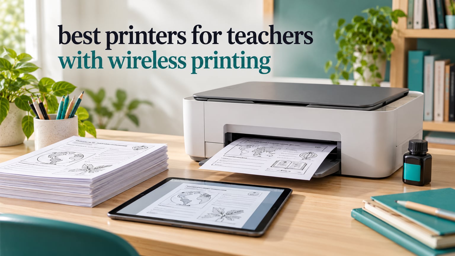 best printers for teachers with wireless printing