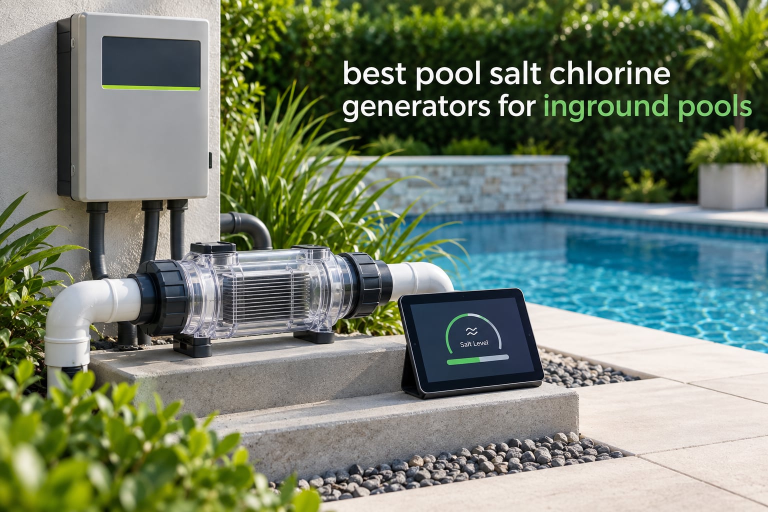 best pool salt chlorine generators for inground pools