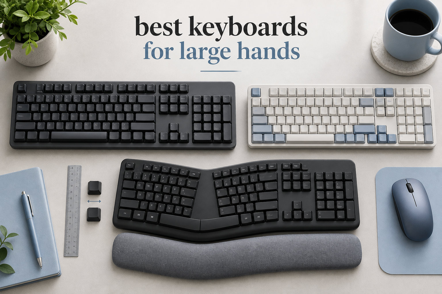 best keyboards for large hands