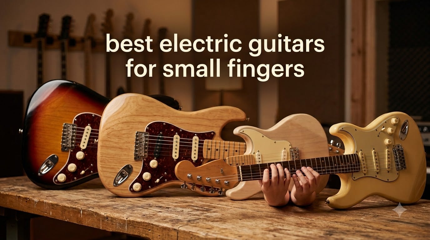 best electric guitars for small fingers
