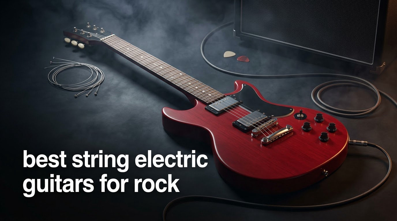 best string electric guitars for rock