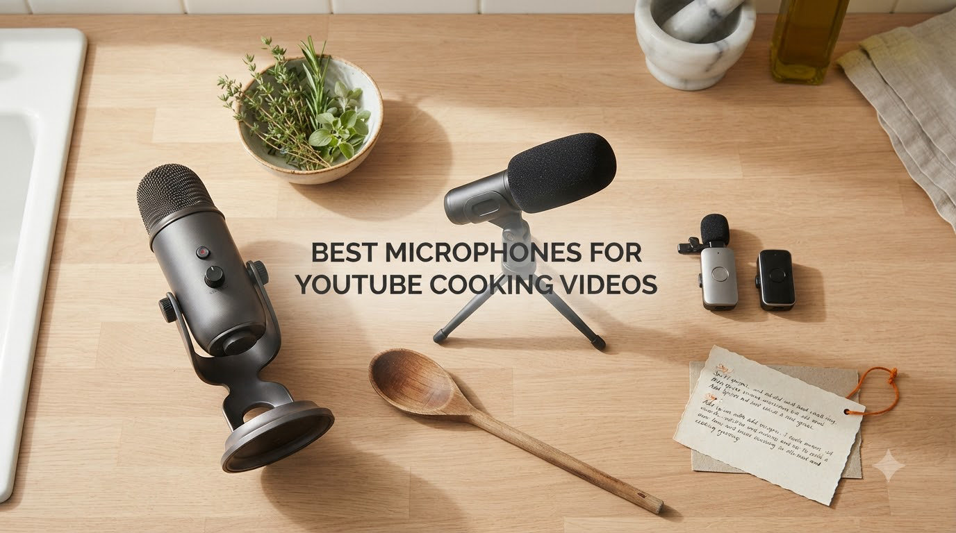 best microphones for youtube cooking videos