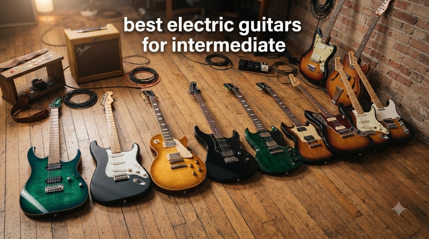 best electric guitars for intermediate