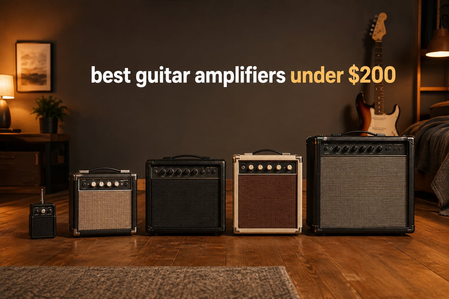 best guitar amplifiers under $200