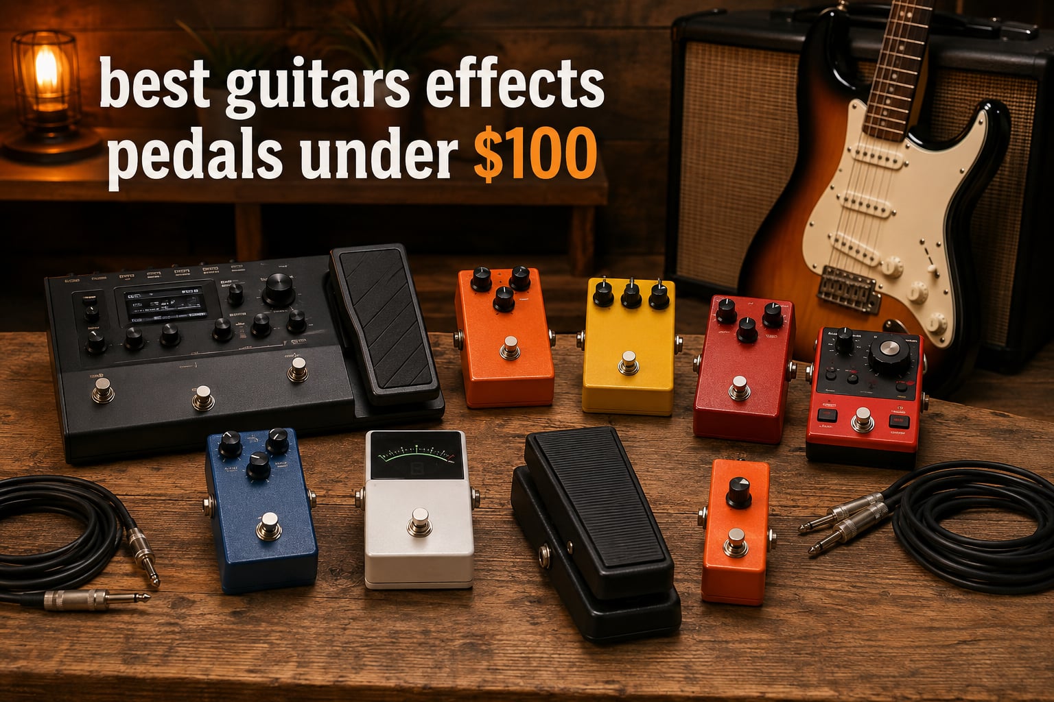 best guitars effects pedals under $100