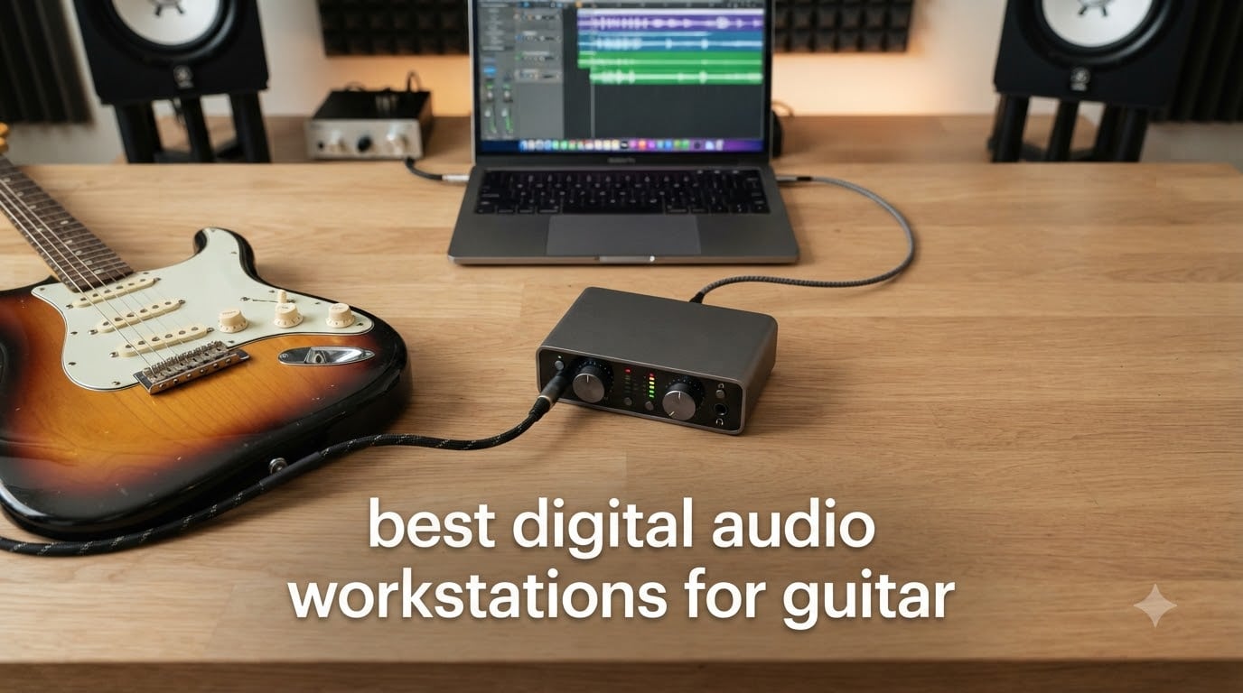 best digital audio workstations for guitar