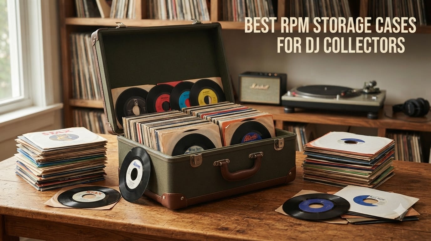 best rpm storage cases for dj collectors