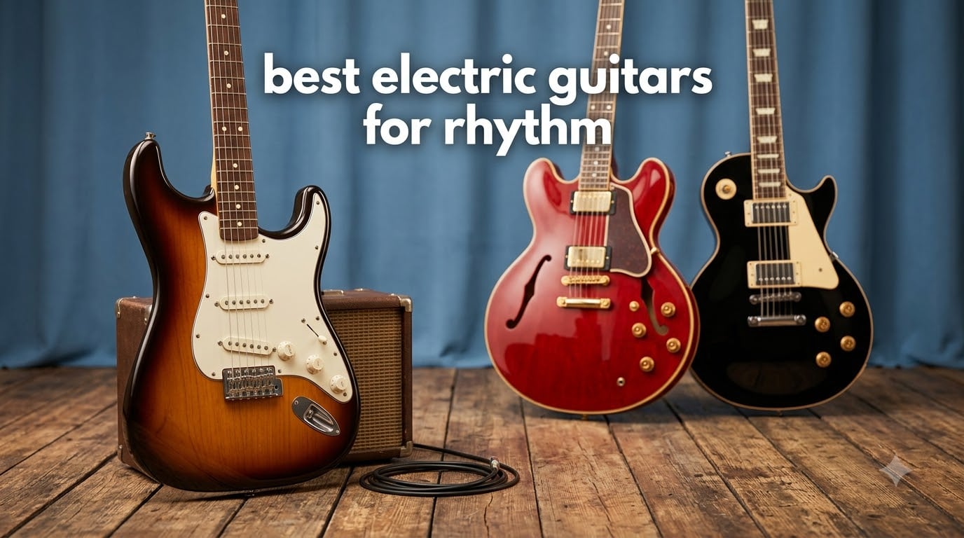 best electric guitars for rhythm