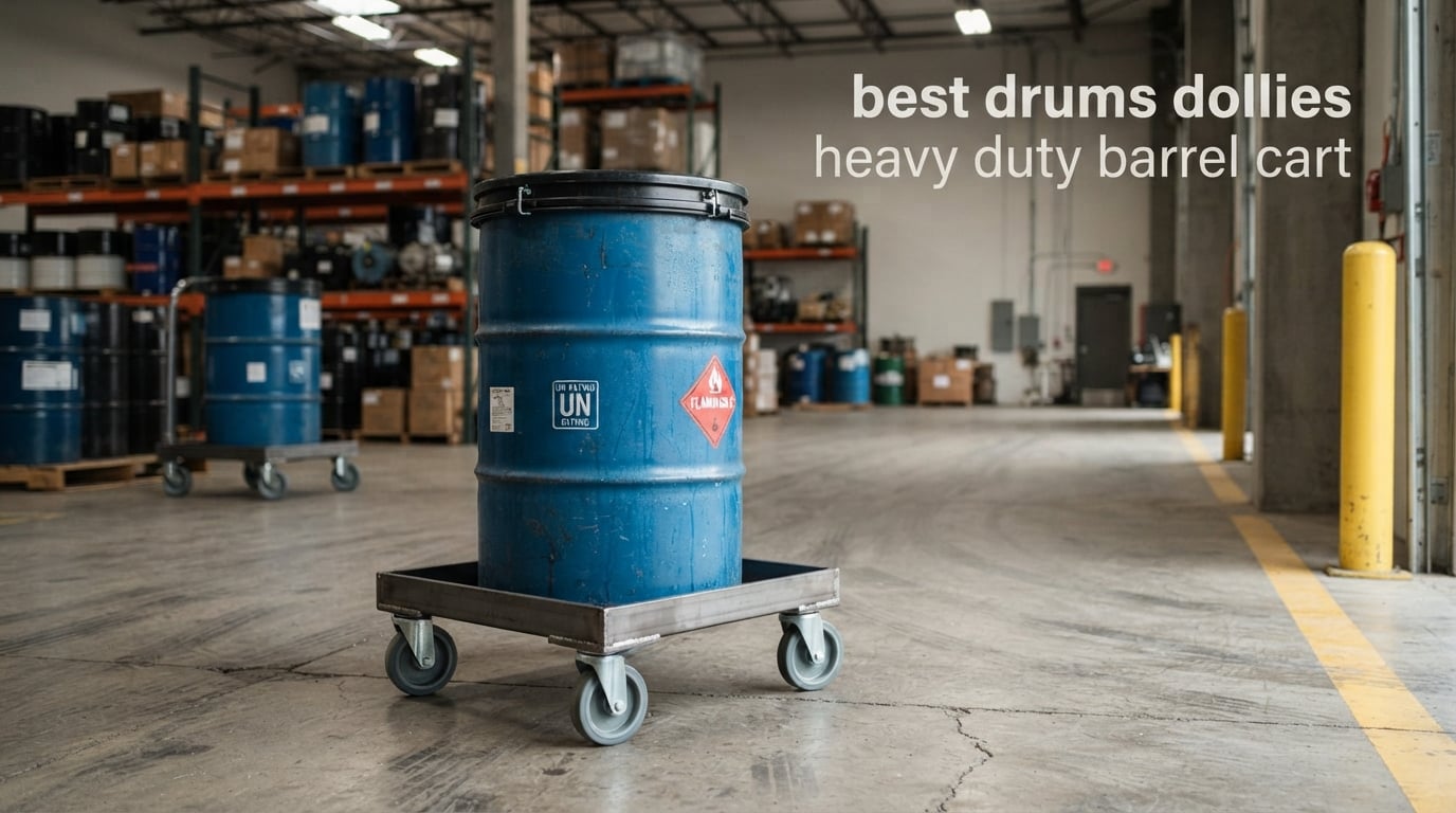 best drums dollies heavy duty barrel cart