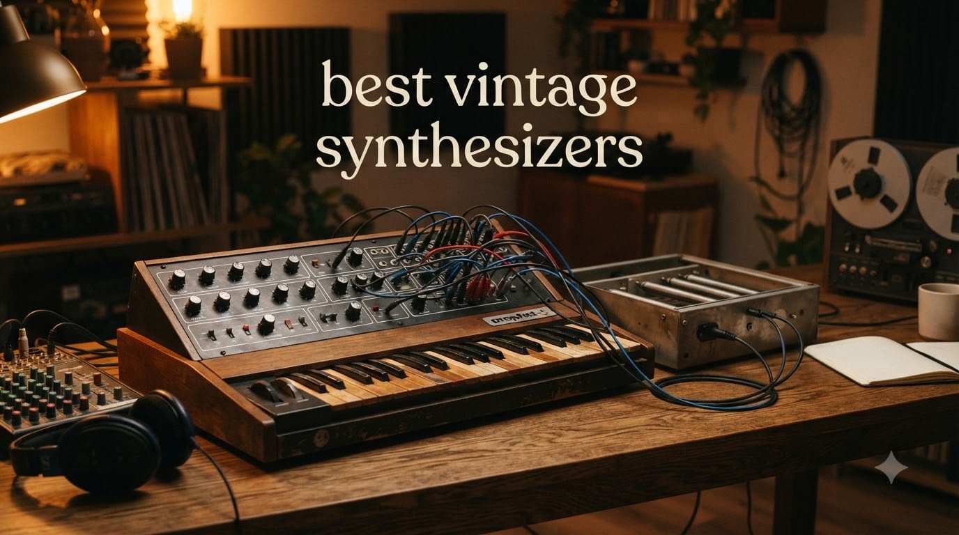 best vintage synthesizers